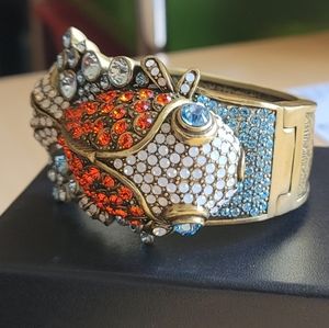 Heidi Daus Chunky Fish Cuff